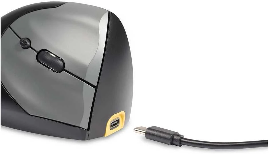 Bakker Elkhuizen Carruzzo BakkerElkhuizen Handshake kompiuterinė pelė Biuras dešinei rankai RF belaidė + Bluetooth + USB Type-C Optinis 6400 DPI