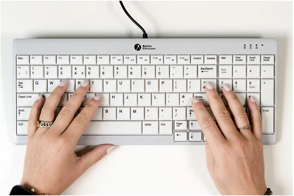 Bakker Elkhuizen Klaviatūra BakkerElkhuizen Klaviatūra Ultraboard 960 V2 Compact DE išdėstymas