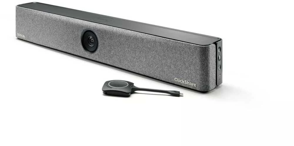 Internetinė kamera Barco ClickShare Bar Core su 1 przyciskiem 4K Pilka (R9861632EUB1)