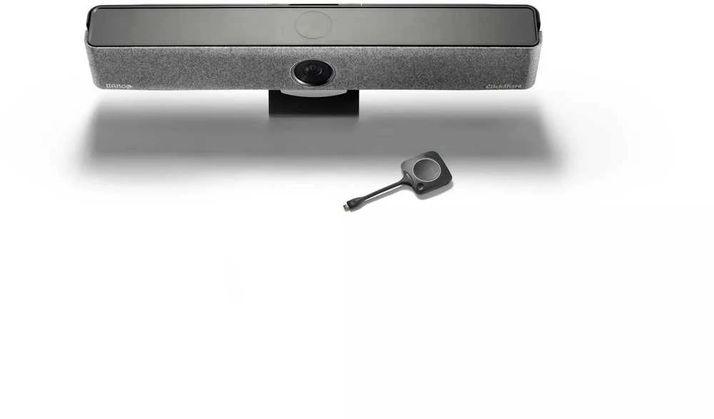 Internetinė kamera Barco ClickShare Bar Core su 1 przyciskiem 4K Pilka (R9861632EUB1)