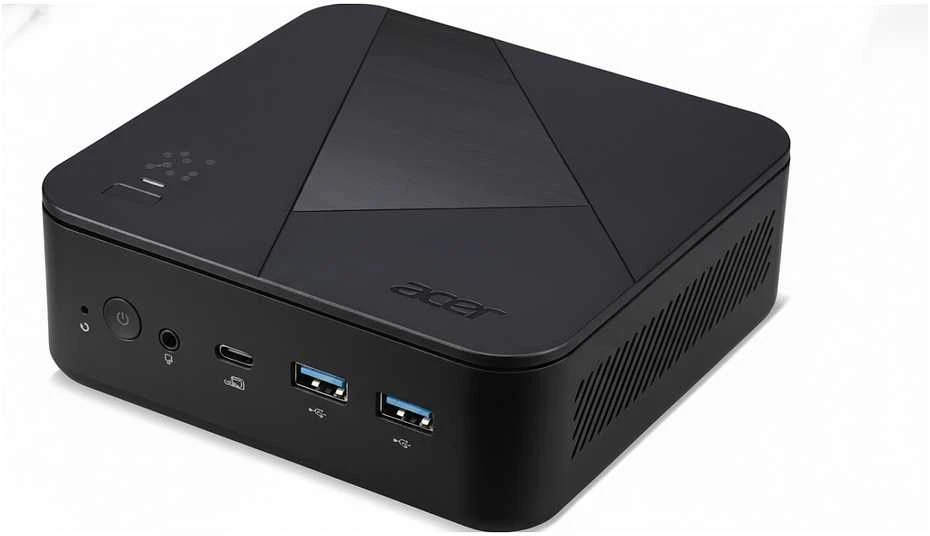 „Acer NUC VN1502G“, „Intel Core i3-1315U“ procesorius, „Intel Graphics“, 2x DDR4 SO-DIMM, 1x M.2, „Wi-Fi 6E“, BT 5.3, oOS