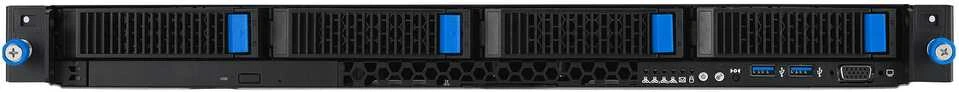 Serveris - ASUS RS300-E12-RS4 Intel C262 1U 4xDDR5 4xNVMe 450W Platinum
