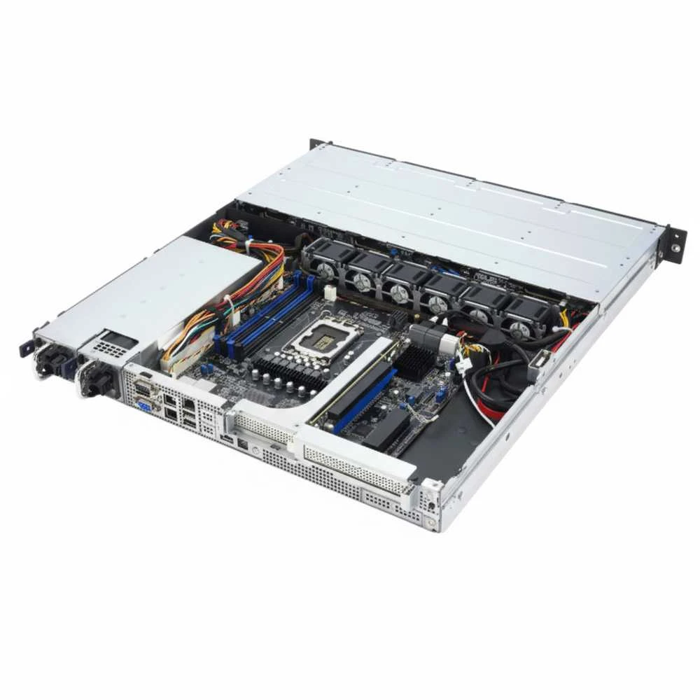 Serveris - ASUS RS300-E12-RS4 Intel C262 1U 4xDDR5 4xNVMe 450W Platinum