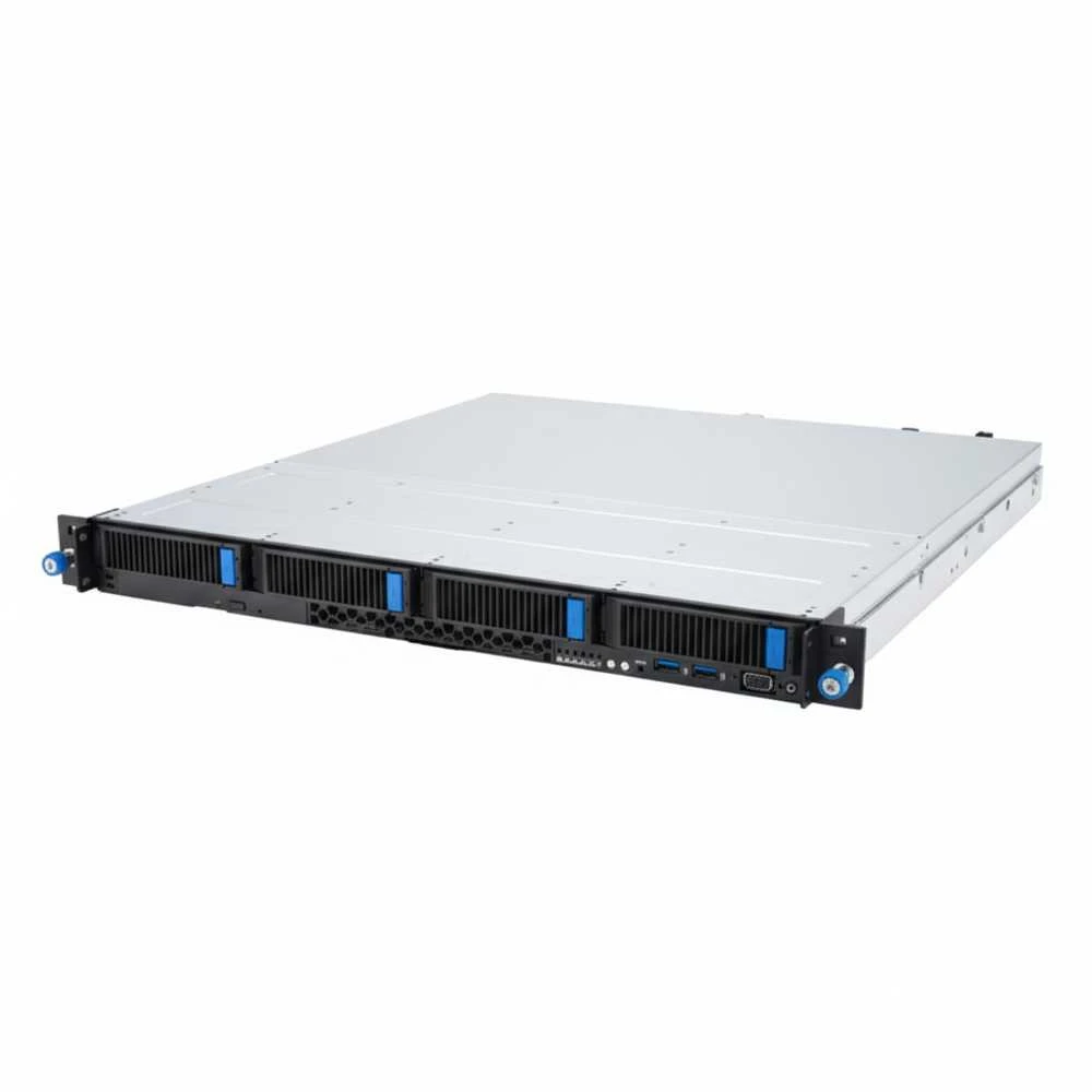 Serveris - ASUS RS300-E12-RS4 Intel C262 1U 4xDDR5 4xNVMe 450W Platinum
