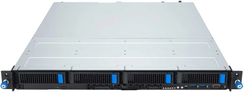 Serveris - ASUS RS300-E12-RS4 Intel C262 1U 4xDDR5 4xNVMe 450W Platinum