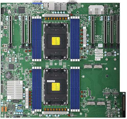 „SuperMicro“ serveris „Supermicro Barebone“ GPU „SuperServer 4U“ dviejų lizdų 4677 SYS-741GE-TNRT