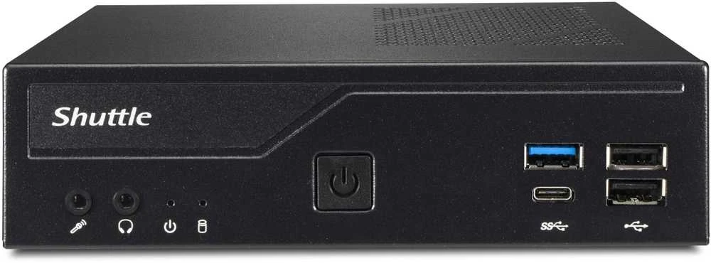 Barebone ShuttleBarebone XPC slim DH610 Juodas