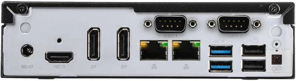 Barebone ShuttleBarebone XPC slim DH610 Juodas