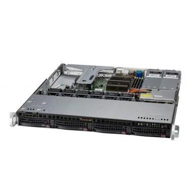 Serveris Supermicro Barebone UP SuperServer 1U Single Sockel 1200 SYS-510T-MR
