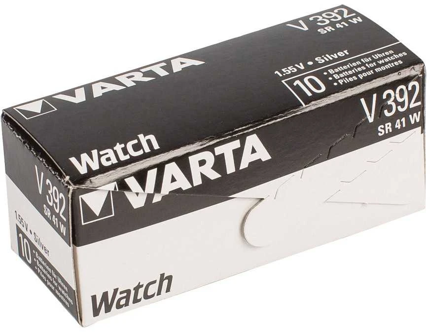 Varta sagos formos elementas V392 didelės srovės 1,55 V 38 mAh, 1 lizdinė plokštelė