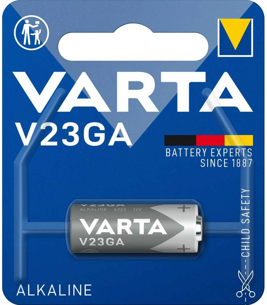 Varta Electronics A23 12V 50mAh baterija 4223, 1 vnt.