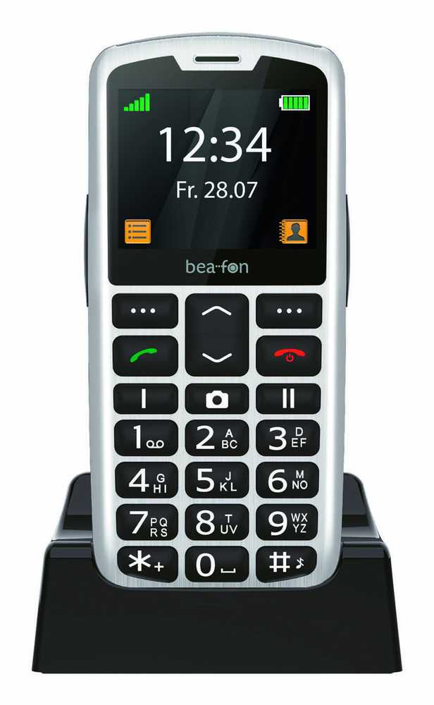 Telefonas stacionarus Beafon Bea-fon SL260 sidabrinė (2025)