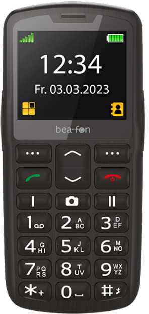 Mobilusis telefonas Beafon Bea-fon SL260 LTE juoda (2026)