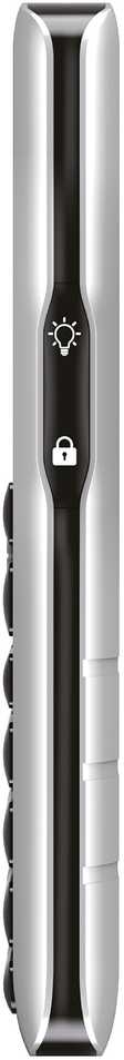 Bea-fon Mobile Beafon SL260 LTE, Juostinė juosta, Viena SIM, 5,59 cm (2.2"), „Bluetooth“, 800 mAh, Juoda, Sidabras