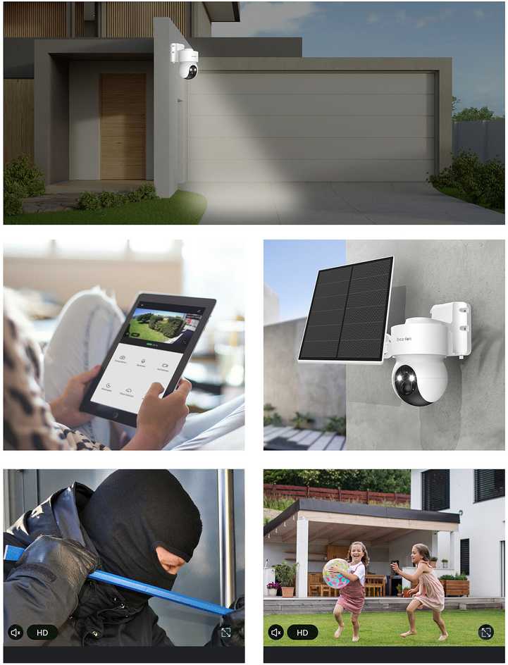 bea-fon Kamera IP Beafon SmartHome SAFER 3S Pro Akku Outdoor Kamera Tuya