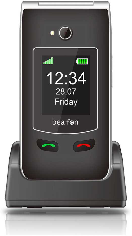 Laidinio ryšio telefonas Beafon SL645plus juodas (2026)