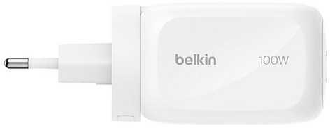 Belkin BOOST Charge 100W USB-C įkroviklis 2xUSB-C/1xA WCH016hqWH