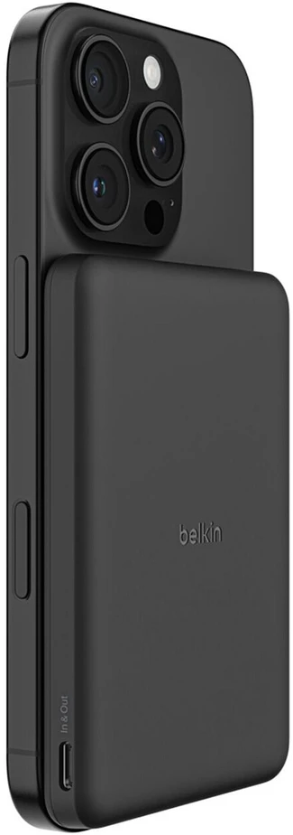 Powerbank Belkin BoostCharge Slim 5000 mAh Juodas (BPD010HQBK)
