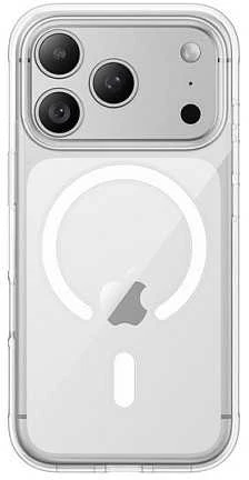 BELKIN magnetinis apsauginis dėklas, skirtas „iPhone 17 Pro“, skaidrus