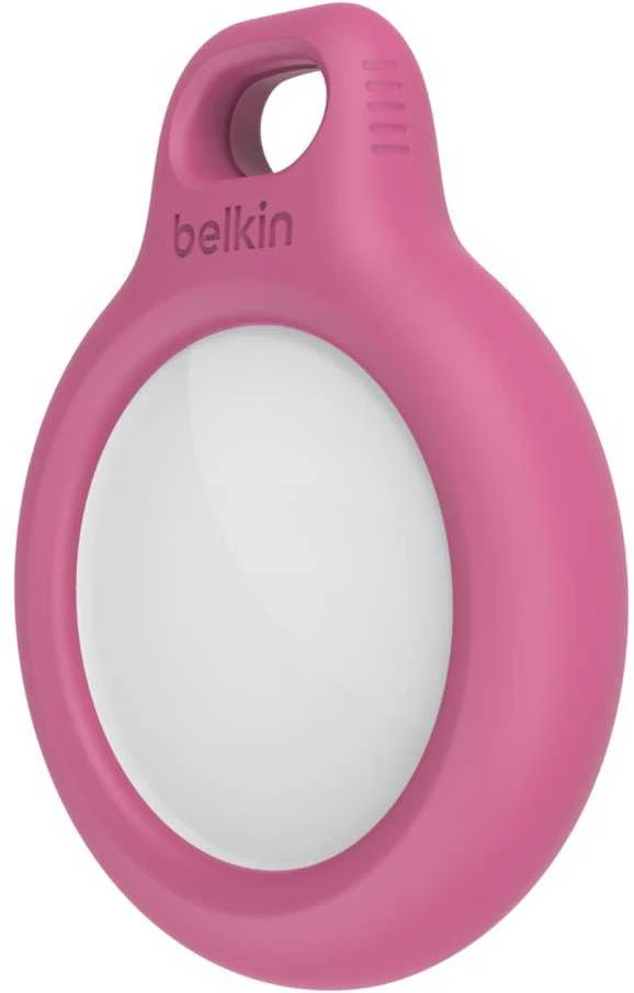 Belkinas | Saugus laikiklis su raktų pakabuku AirTag | Rožinė