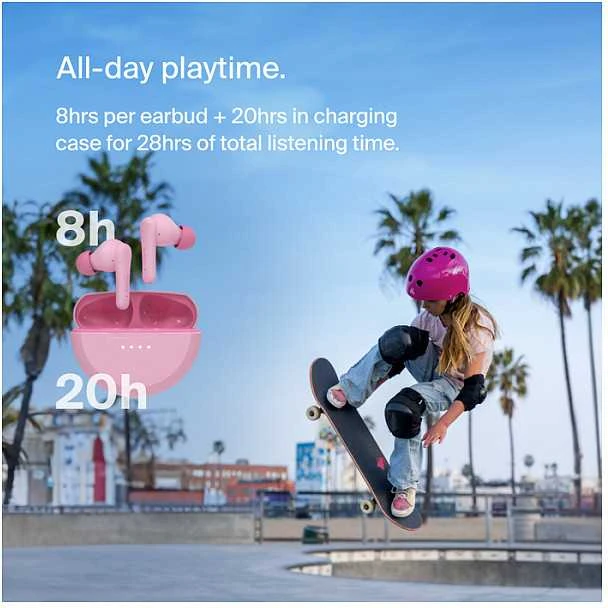 Ausinės Belkin Soundform Nano2 Belaidės Rožinė (AUC011BTPK)
