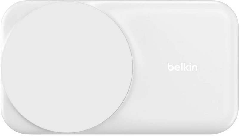 Belkin „UltraCharge“ 25 W Qi2 magn. 3 viename „Lad.klappb.ws. WIZ036kqWH“