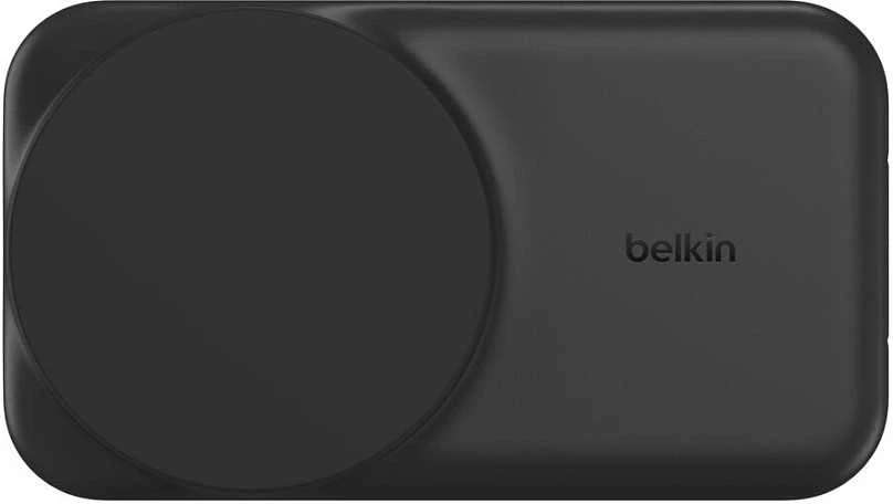 Belkin „UltraCharge“ 25 W Qi2 magnetinis 2 viename sulankstomas įkroviklis, juodas WIZ038kqBK