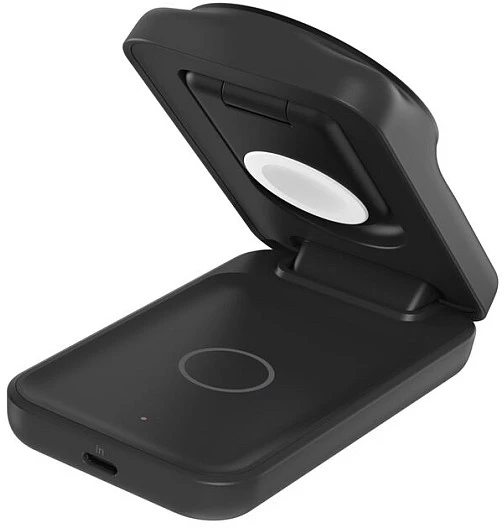 „Belkin UltraCharge 25W Qi2“ magnetinis 3 viename sulankstomas įkroviklis, juodas WIZ036kqBK