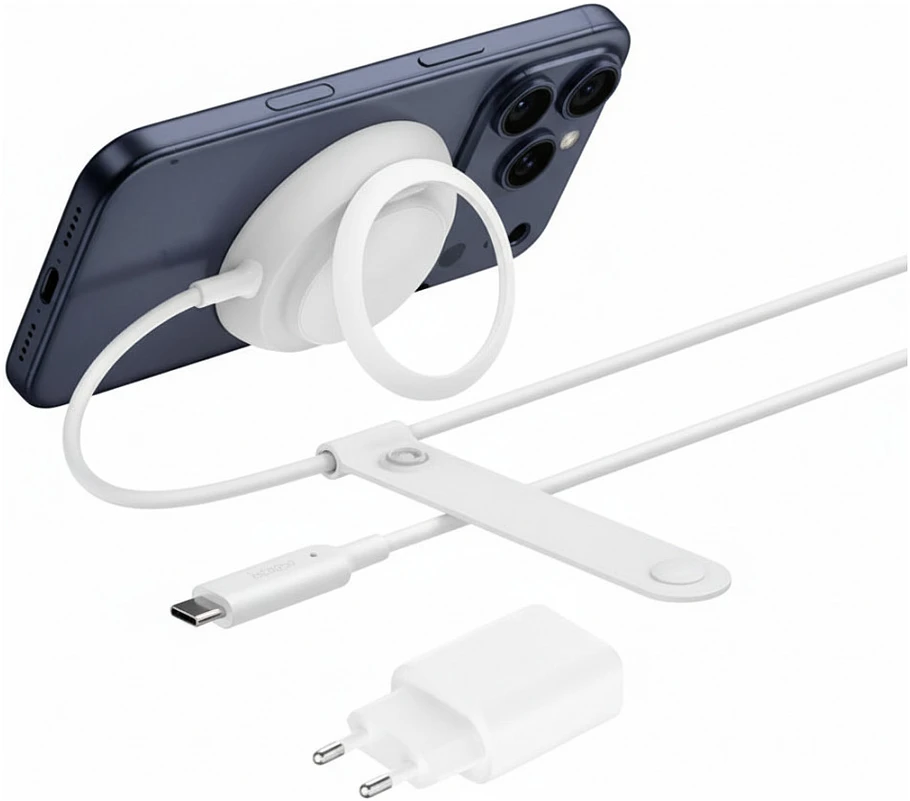 Įkroviklis Belkin UltraCharge Qi2 magnetyczna 25 W (WIA014KQBK)