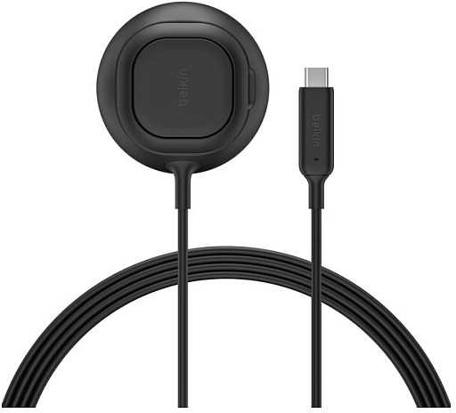 Įkroviklis Belkin UltraCharge Mag. Charger Qi2 25W Kwadratowa Juodas (WIA013HQBK)