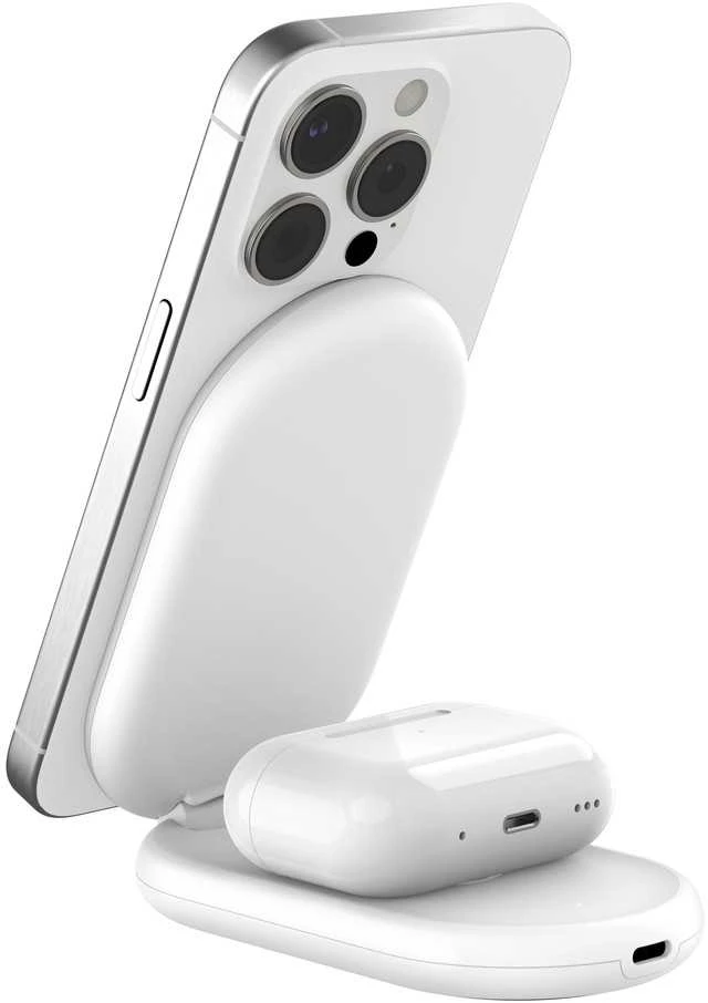 Belkin MagSafe Qi2 15 W balta su adapteriu 36 W