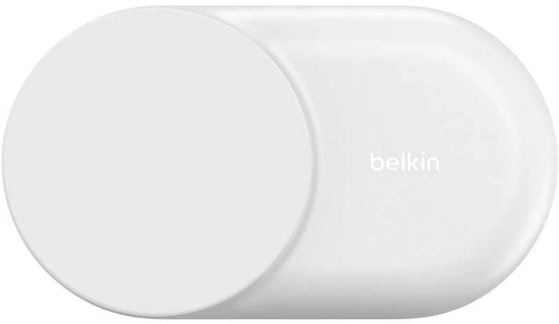 Įkroviklis Belkin UltraCharge Qi2 magnetyczna 25 W 3w1 składana Baltas (WIZ037KQWH)