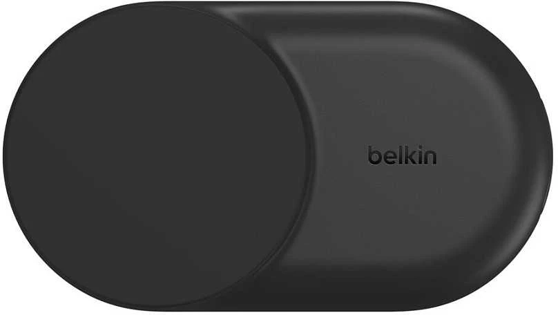Belkin Įkroviklis magnetyczna Qi2 25W, 3w1, składana, maitinimo šaltinis 45W, juoda