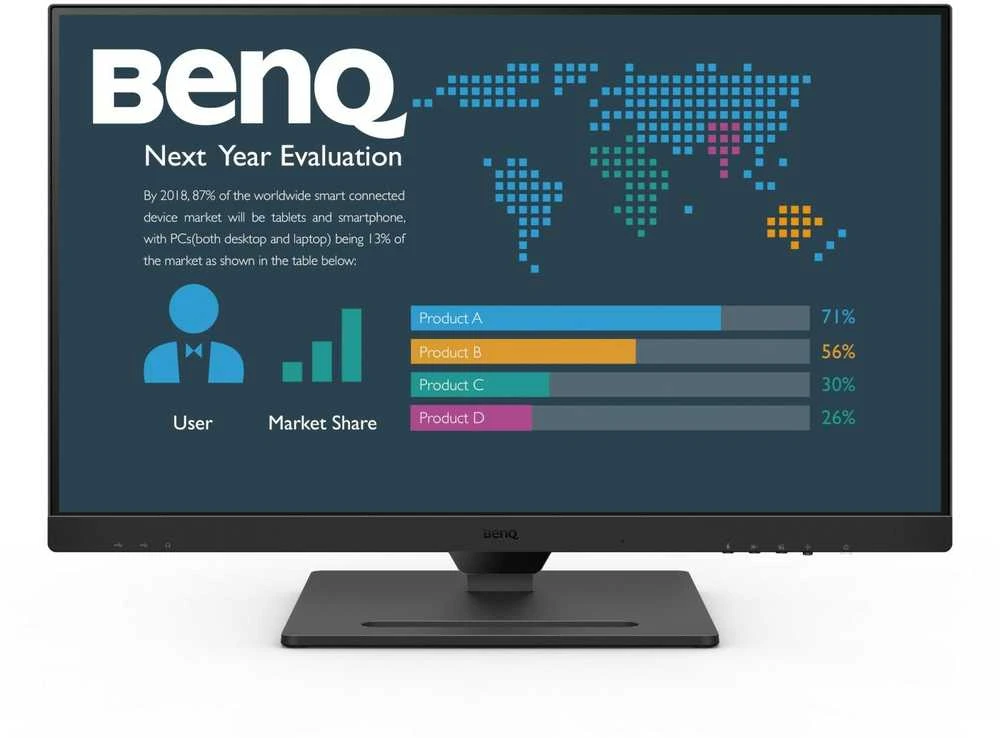 Monitorius BENQ BL2790QT 27 colių WQHD IPS 16:9 5ms 350cd/m2 HDMI DP USB matinis juodas