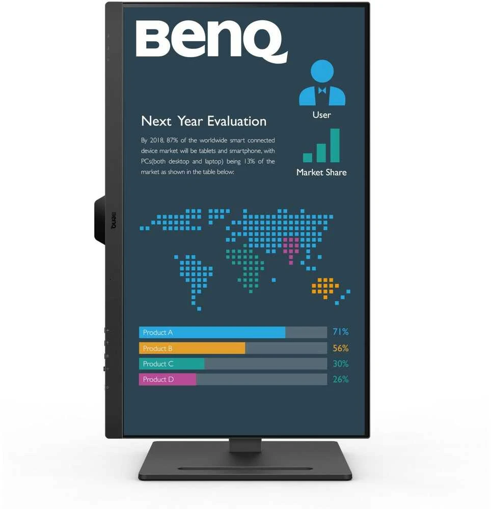 Monitorius BENQ BL2790QT 27 colių WQHD IPS 16:9 5ms 350cd/m2 HDMI DP USB matinis juodas