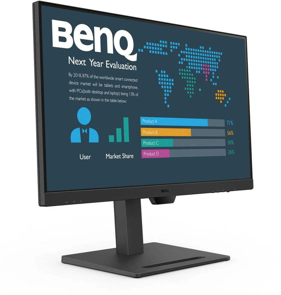 Monitorius BENQ BL2790QT 27 colių WQHD IPS 16:9 5ms 350cd/m2 HDMI DP USB matinis juodas