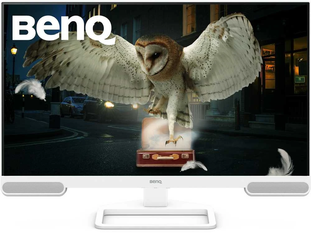 Monitorius BENQ EW2790U 27 colių 4K 95 P3 USB-C 65W USB šakotuvas su LBL+ treVolo SPK nuotolinio valdymo pultu