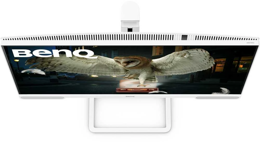 Monitorius BENQ EW2790U 27 colių 4K 95 P3 USB-C 65W USB šakotuvas su LBL+ treVolo SPK nuotolinio valdymo pultu
