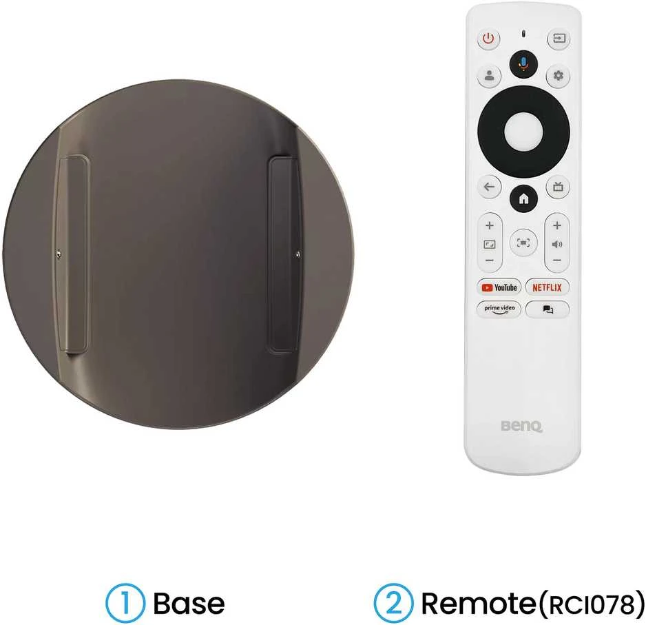 Projektorius Benq | GV32 | Full HD (1920x1080) | 500 ANSI lumens | Baltas | Wi-Fi