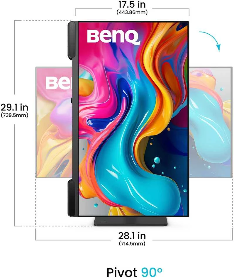 BENQ PV3200U 31.5? 4K IPS 95% P3 USB-C PD65W VIDEO EDIT MONITORIUS