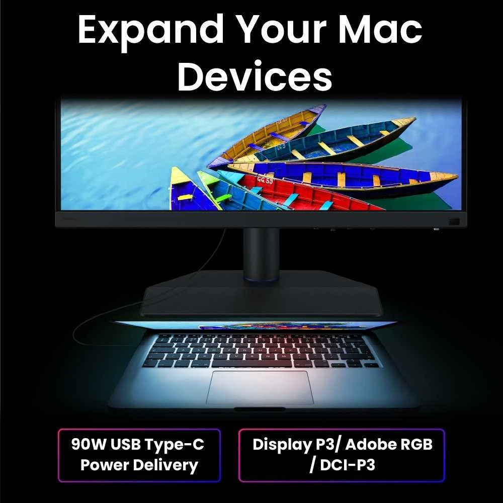 Monitorius BENQ SW242Q 24.1" WQXGA IPS HDMI/DP/USB-C 90W
