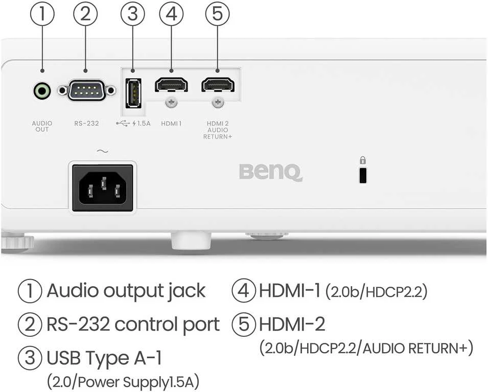 Projektorius BENQ TK710 3200ANSI 4K UHD 1.15-1.5 DLP LASER