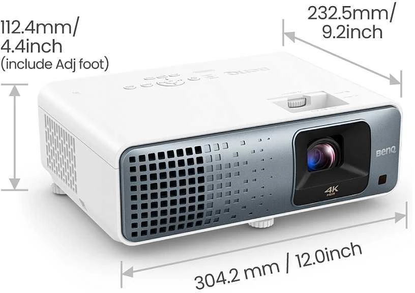 Projektorius BENQ TK710 3200ANSI 4K UHD 1.15-1.5 DLP LASER