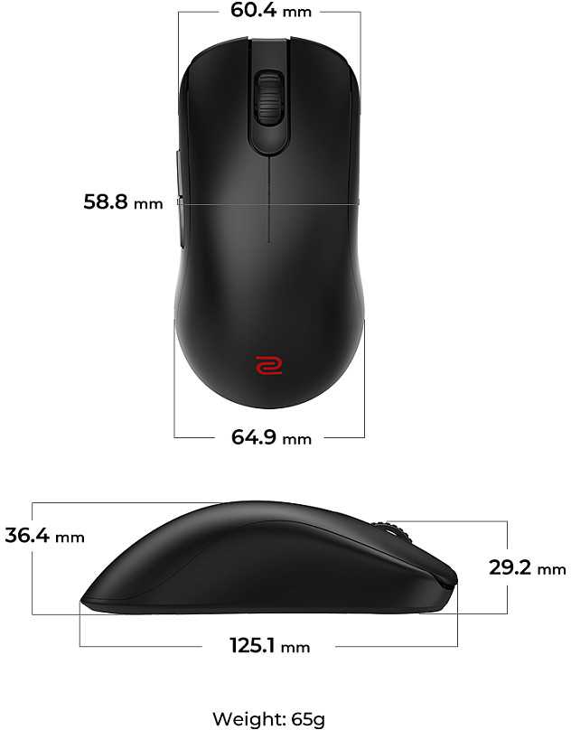 Zowie Belaidė pelė FK2-DW - .