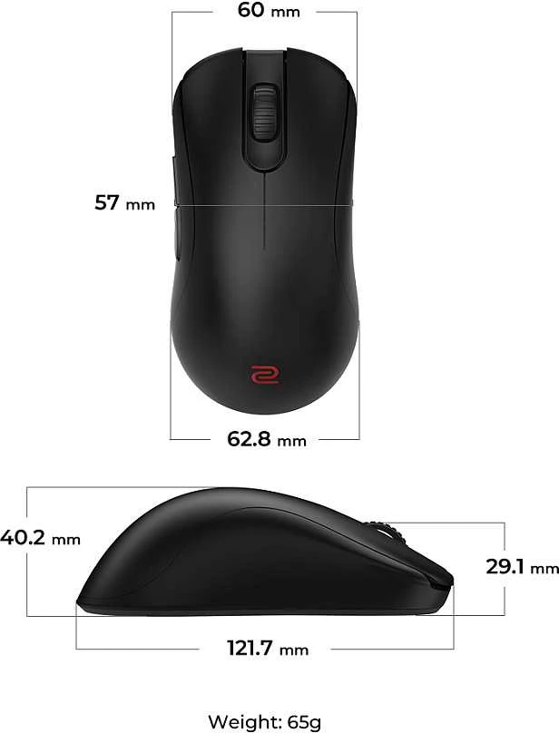 Zowie Belaidė pelė ZA13-DW - .