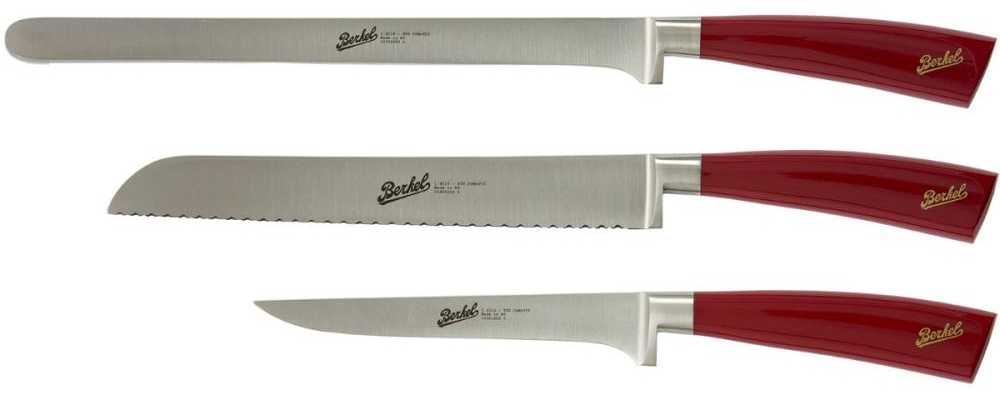Berkel Berkel Elegance Raudona Ham-Set 3-pcs.