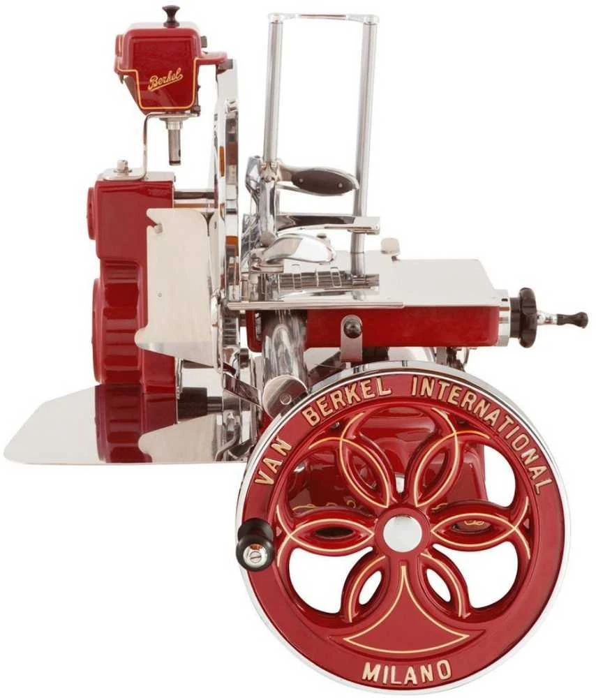 Berkel Volano B114 maisto pjaustyklė, raudonos spalvos