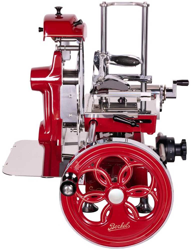 Berkel Volano B2 raudonas fiorato smagračio pjaustytuvas