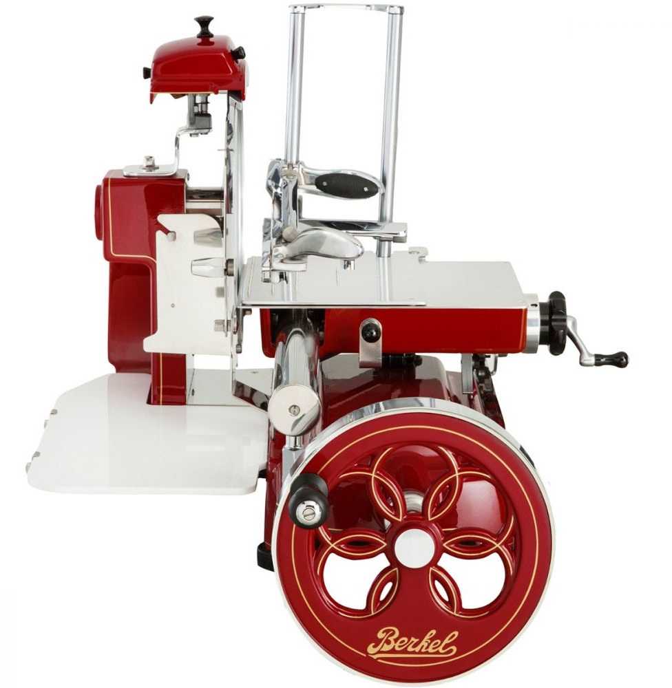 Berkel Volano B3 raudonos/auksinės spalvos pjaustyklė