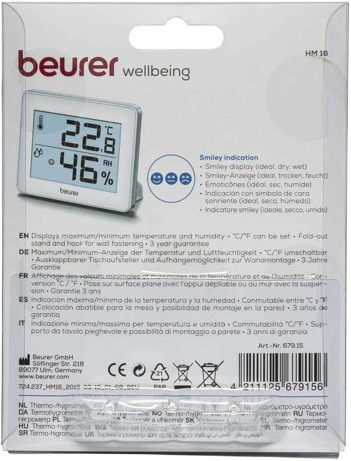 Beurer HM 16 balta